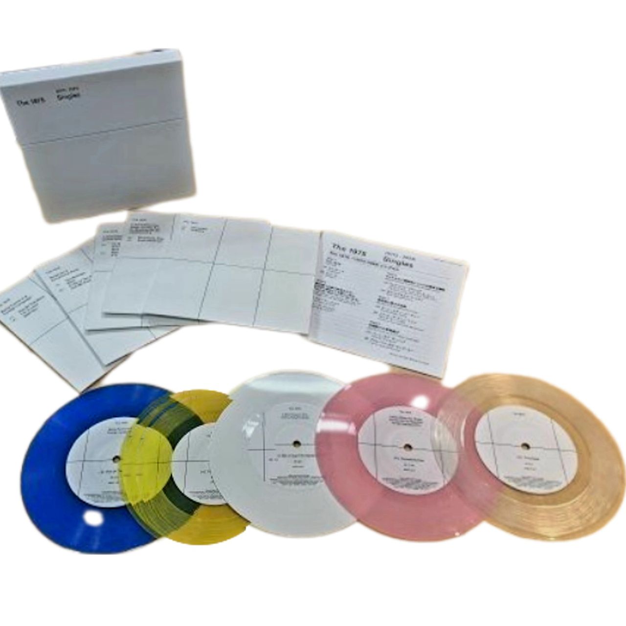The 1975 Singles (2013-2023) - Coloured Vinyl 7-inch Box Set Japanese 7" box set