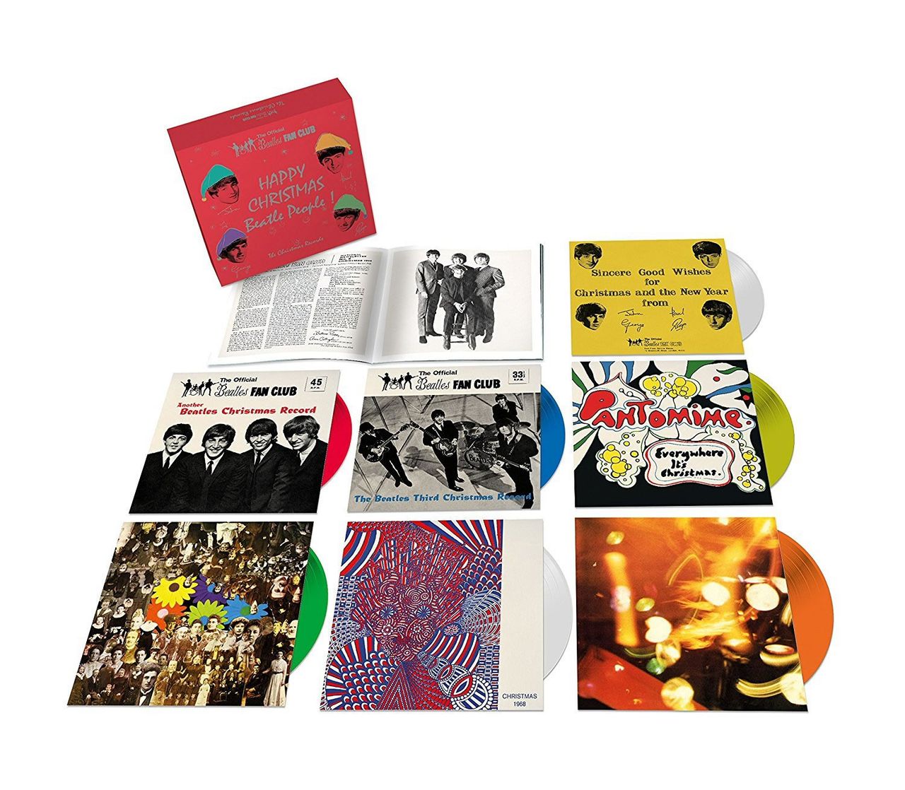 The Beatles Happy Christmas Beatle People! - Sealed UK 7" box set