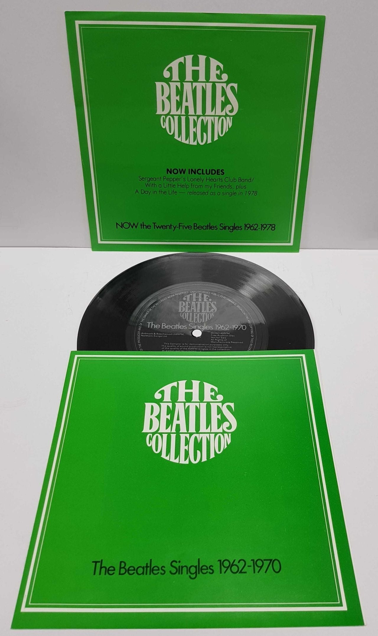 The Beatles The Beatles Collection + Inserts UK 7" box set