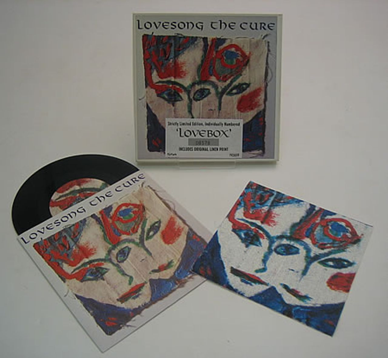 The Cure Lovesong - EX UK 7" box set