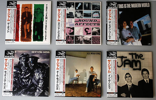The Jam Setting Sons Japanese Box set