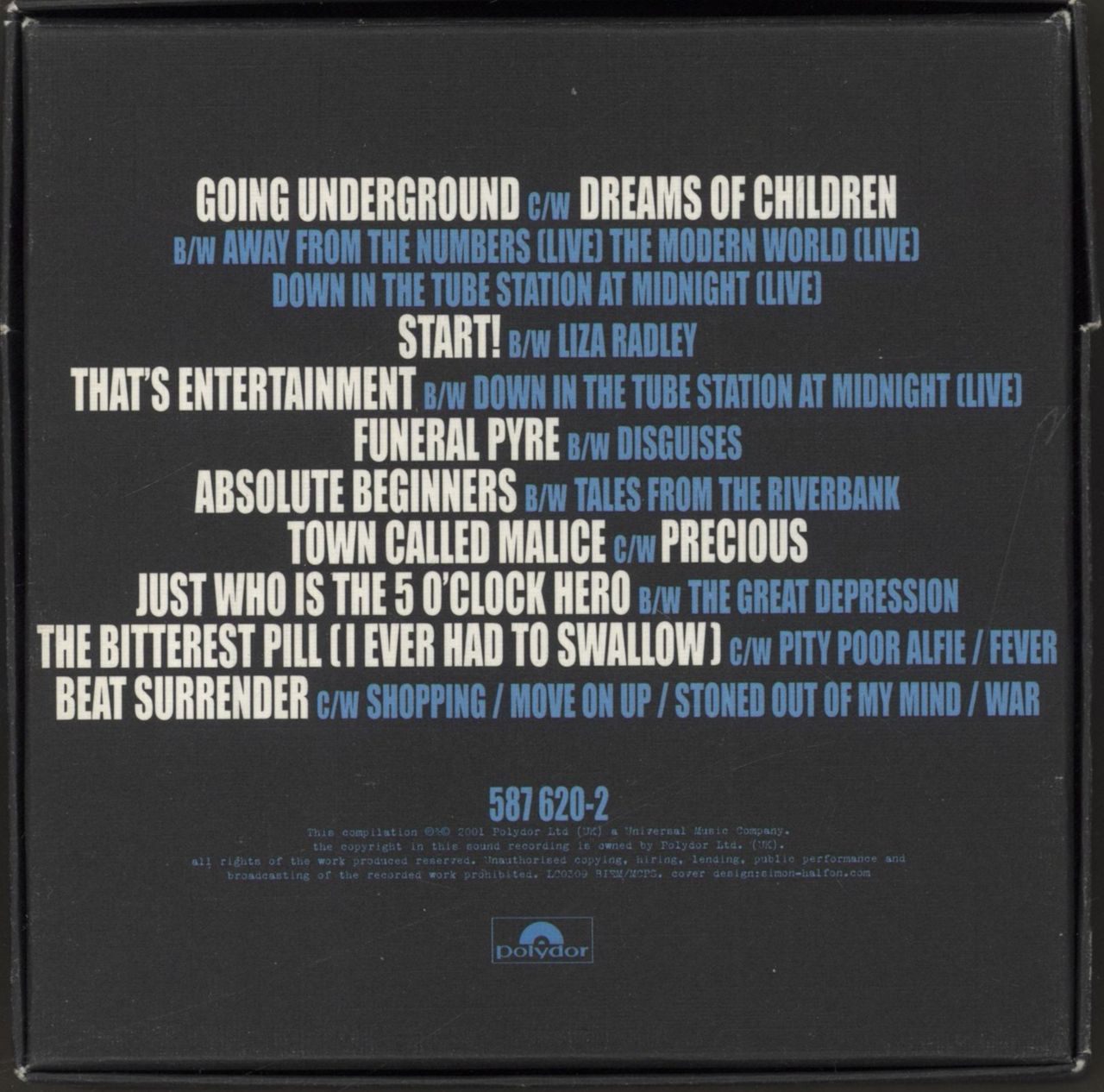 The Jam The Singles 1980-82 UK Box set