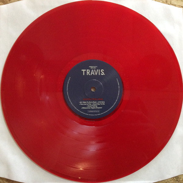 Travis - Good Feeling Translucent Red Vinyl LP