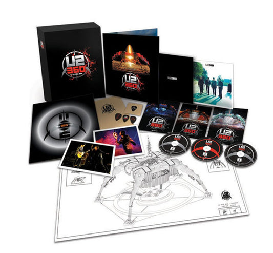 U2 360° At The Rose Bowl UK Box set