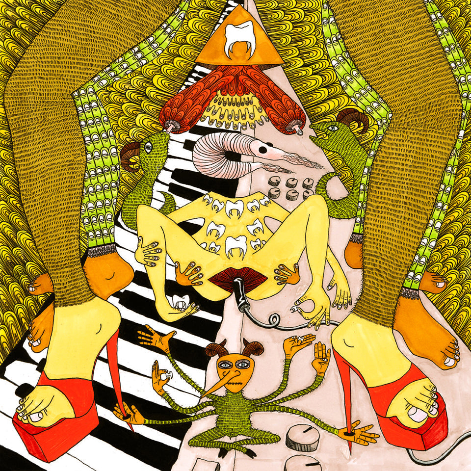 Goat - Oh Death Cloudberry Swirl Ltd Vinyl LP