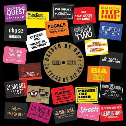 Raised By Rap: 50 Years of Hip-Hop Vinyl 2LP