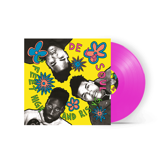 De La Soul - 3 Feet High And Rising Magenta Vinyl 2LP