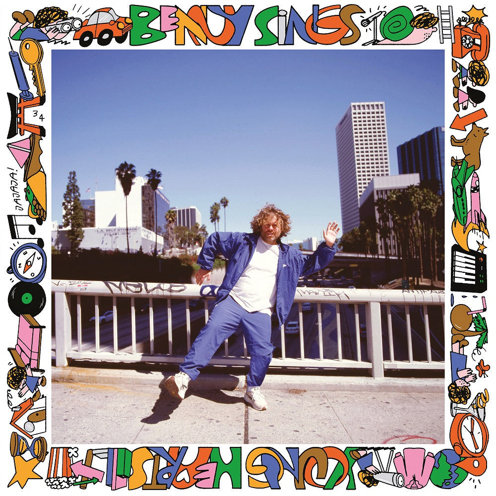 Benny Sings Young Hearts Vinyl LP Indies Blue Colour 2023