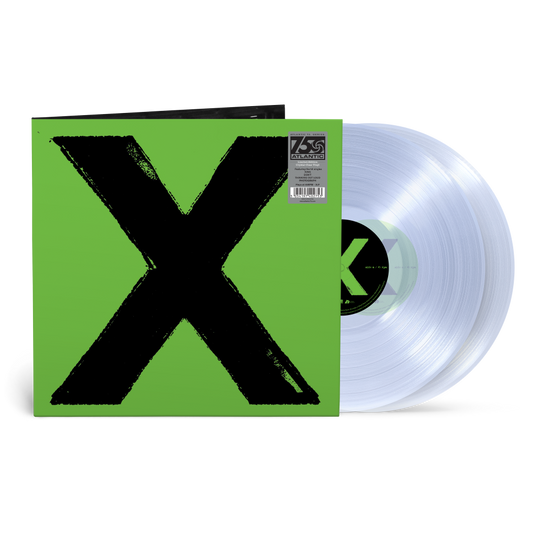 Ed Sheeran X Vinyl LP Crystal Clear Colour 2023