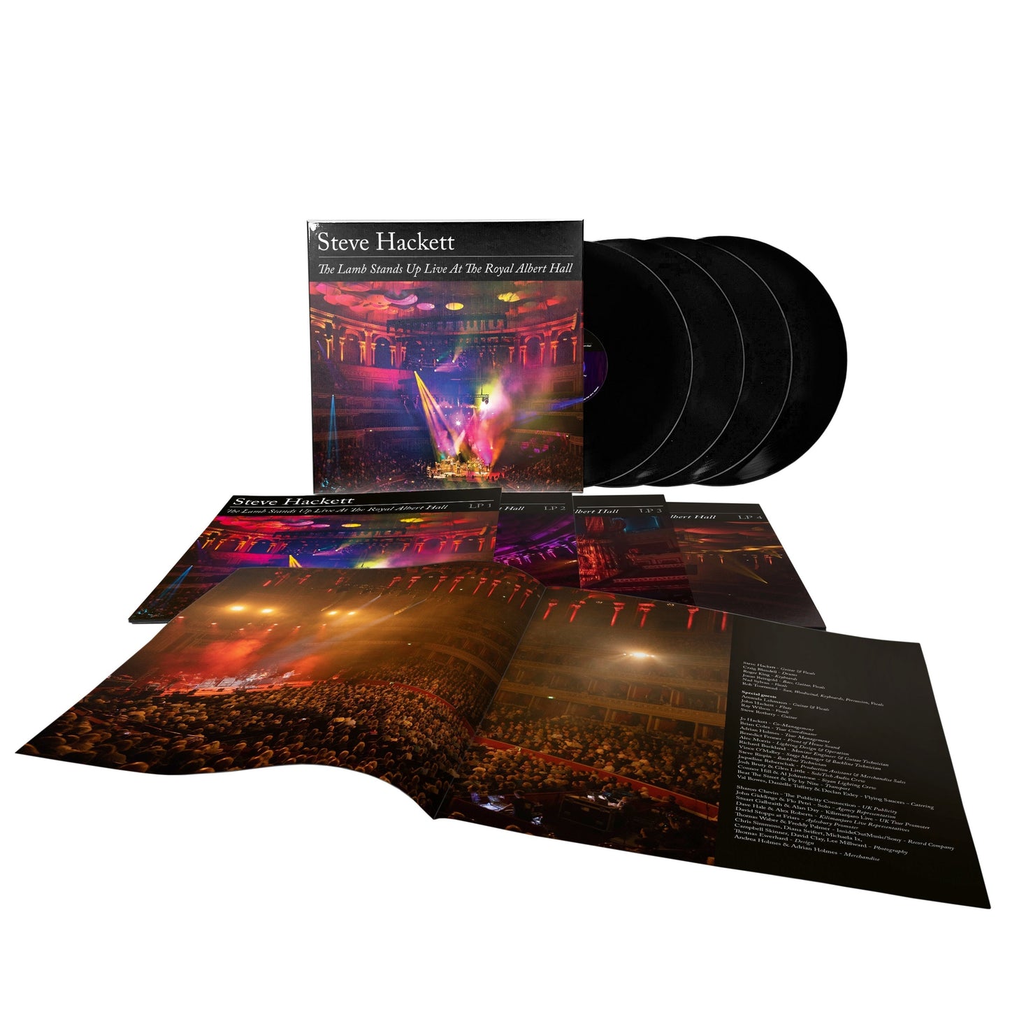 Steve Hackett - The Lamb Stands Up Live At The Royal Albert Hall Deluxe Vinyl 4LP Box Set