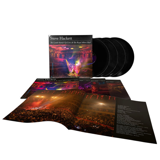Steve Hackett - The Lamb Stands Up Live At The Royal Albert Hall Deluxe Vinyl 4LP Box Set