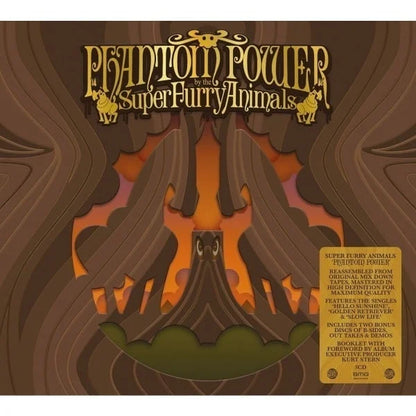 Super Furry Animals - Phantom Power 2023 remastered Vinyl 2 LP dis cut sleeve