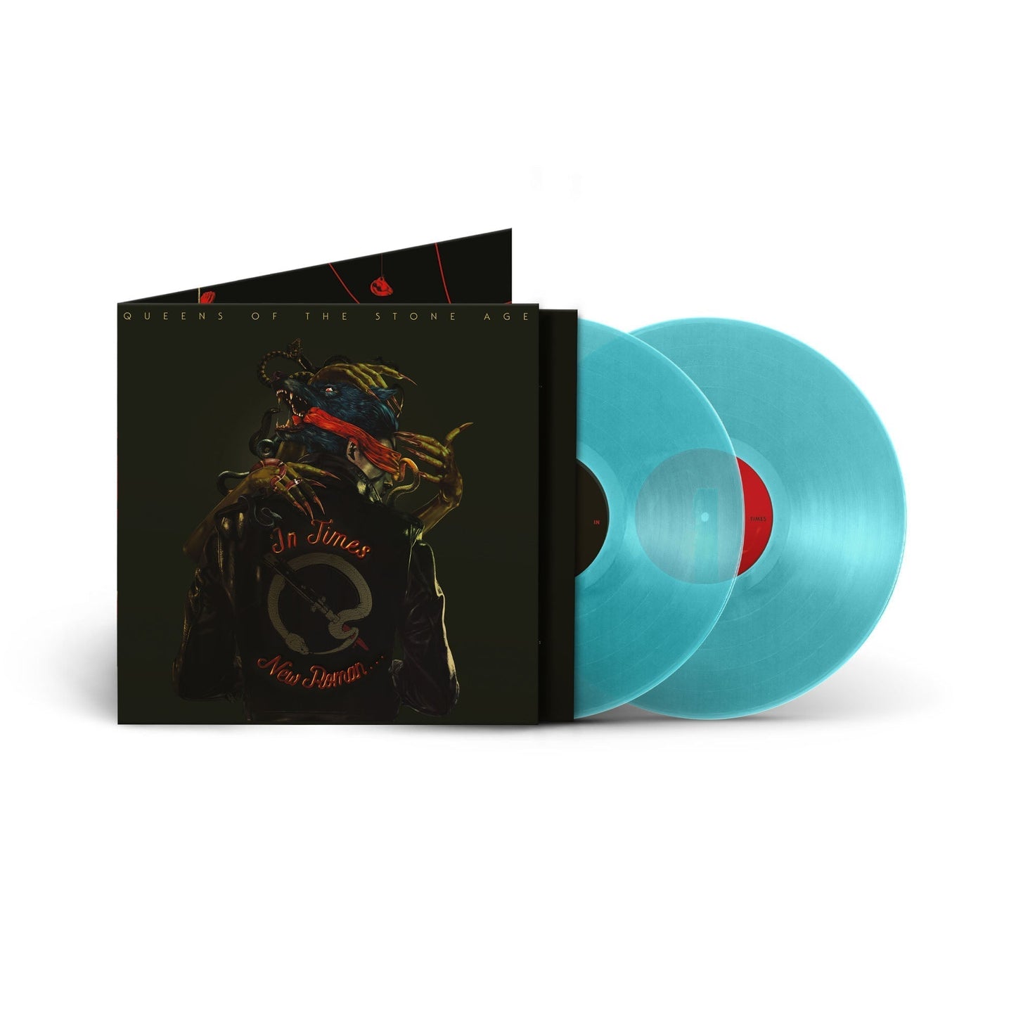 Queens Of The Stone Age - In Times New Roman Clear Blue Vinyl 2LP
