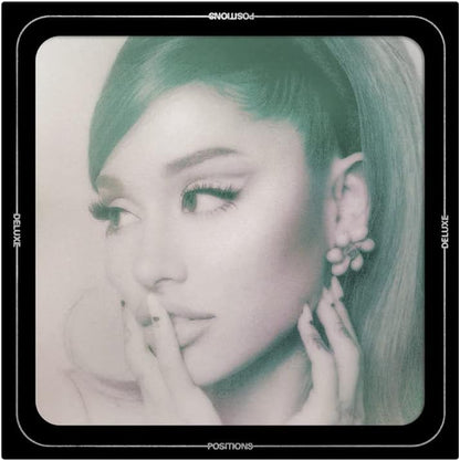 Ariana Grande Positions Vinyl LP Deluxe Purple in Clear Colour 2021