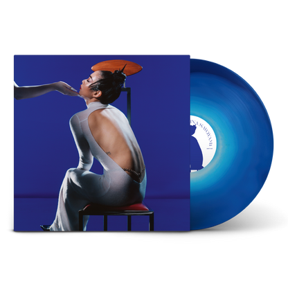 Rina Sawayama Hold The Girl Vinyl LP Opaque White & Cobalt Blue Mix Colour 2023