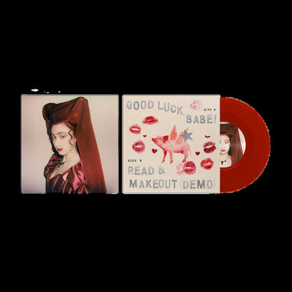 Chappell Roan Good Luck, Babe! 7" Vinyl Single Red Colour 2024