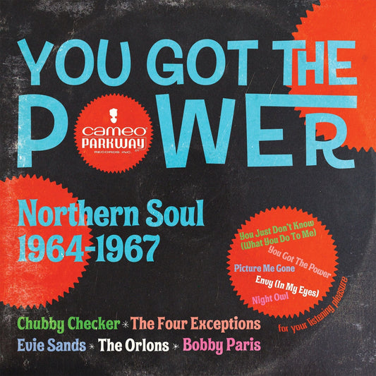 Various Artists - You Got The Power: Cameo Parkway Northern Soul 1964-1967 Coloured Vinyl 2LP RSD 2021