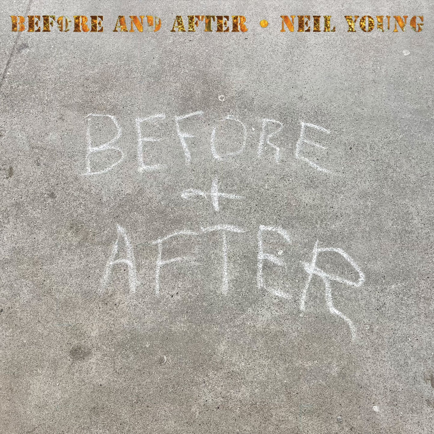 Neil Young - Before And After Clear Vinyl LP