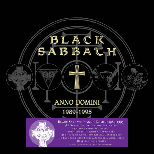 Black Sabbath - Anno Domini 1989-1995 Super Deluxe Vinyl 4LP Box Set