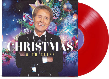 Cliff Richard – Christmas With Cliff - RED COLOURED VINYL LP - NEW