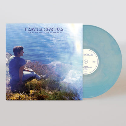 Camera Obscura - Look To The East, Look To The West Indies Baby Blue & White Galxy Vinyl LP