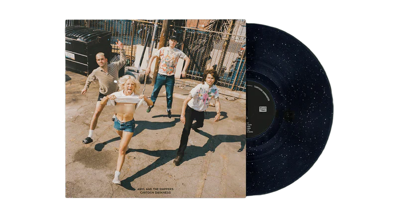 Amyl & The Sniffers - Cartoon Darkness Cartoon Black Vinyl LP