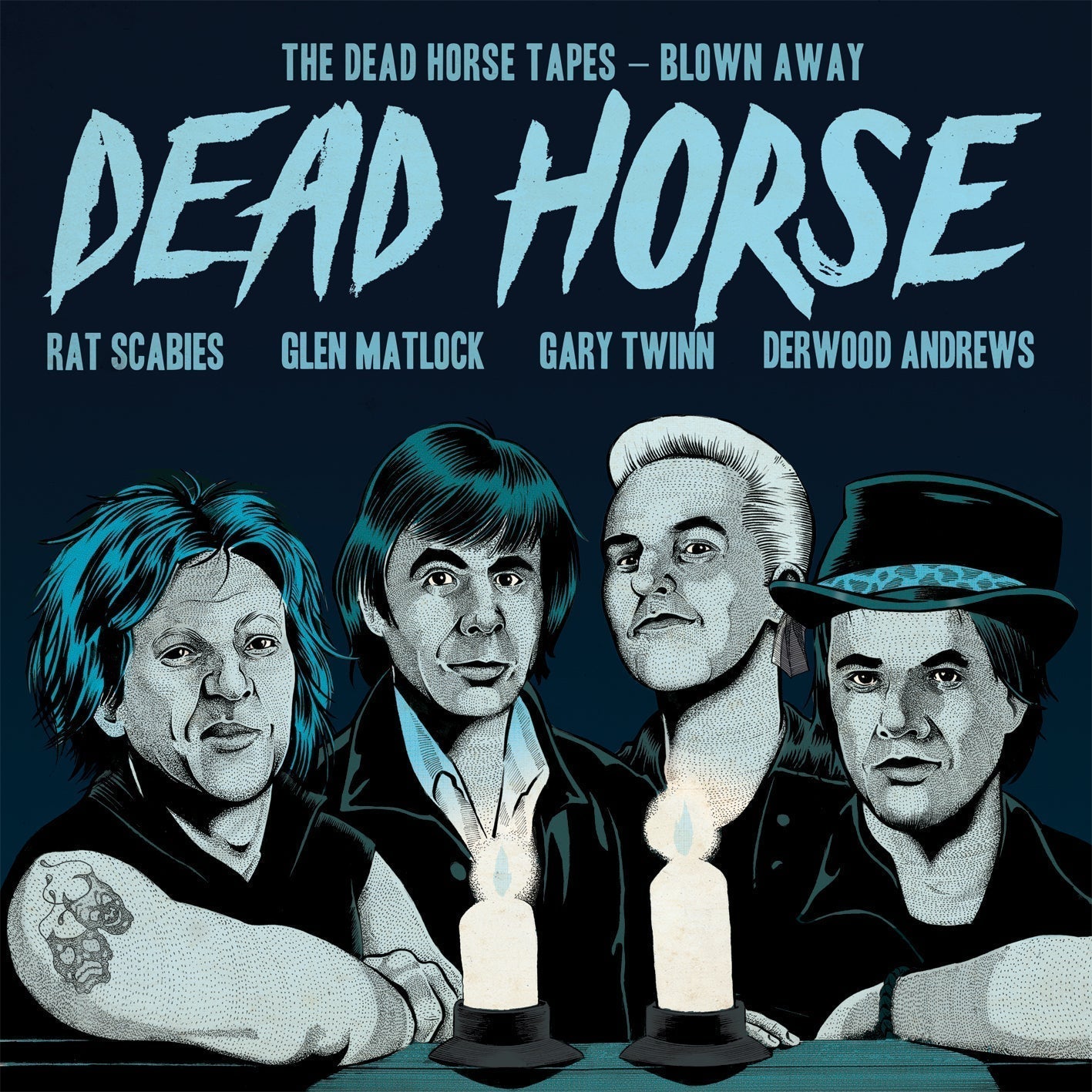 DEAD HORSE - Dead Horse Tapes, The - Blown Away - 1 LP - Blue Vinyl  [RSD 2024]