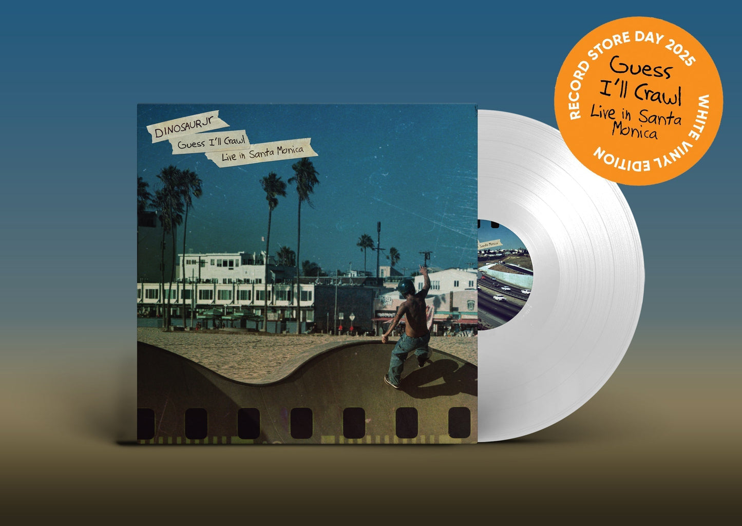 Dinosaur Jr - Guess I'll Crawl (Live In Santa Monica) - LP White Vinyl  [Record Store Day 2025]