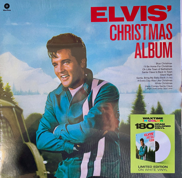 Elvis Presley – Elvis' Christmas Album - WHITE COLOURED VINYL 180 GRAM LP - NEW