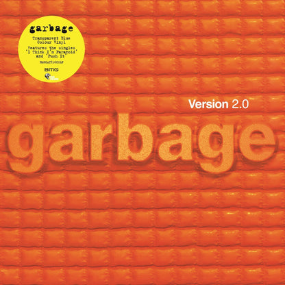 Garbage - Version 2. Blue Vinyl 2LP NAD 23