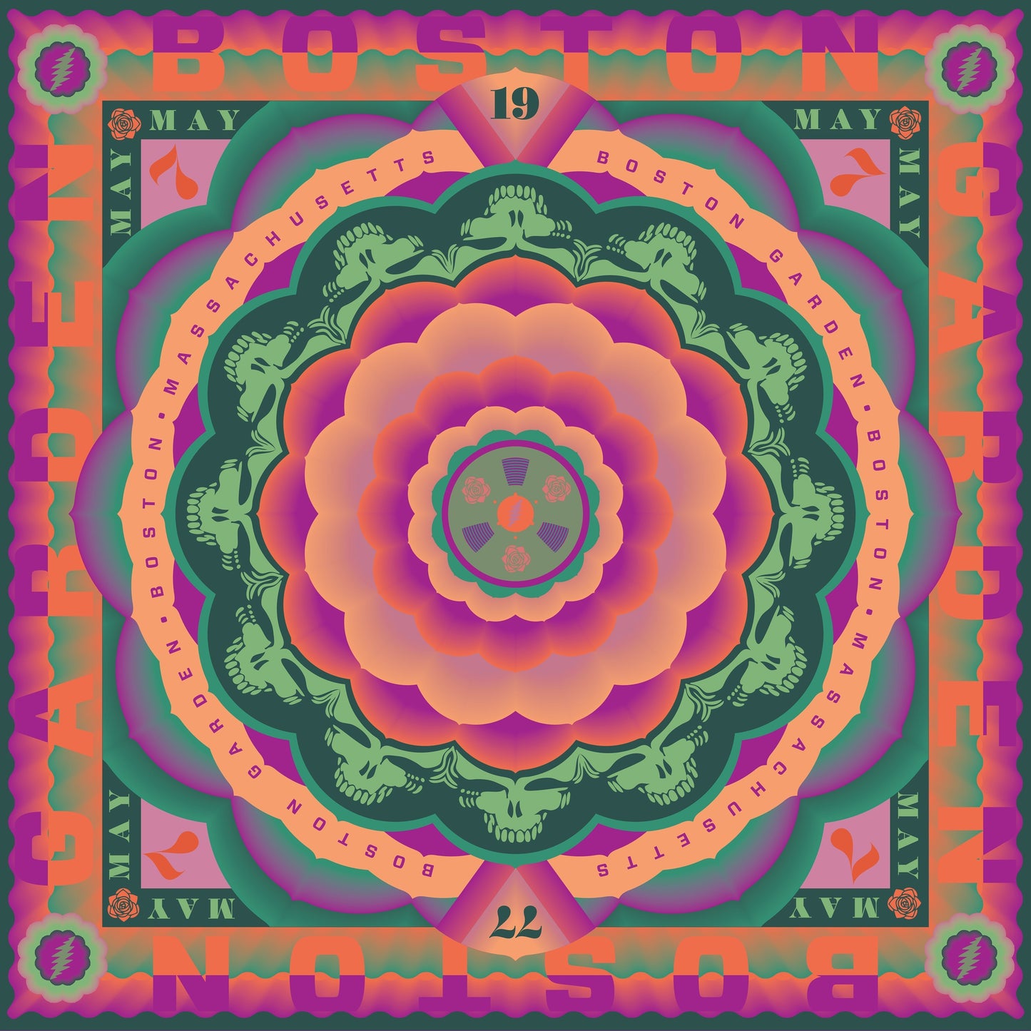 Grateful Dead - Boston Garden, Boston, MA 5/7/77 180g Black Viny 5LP Box Set