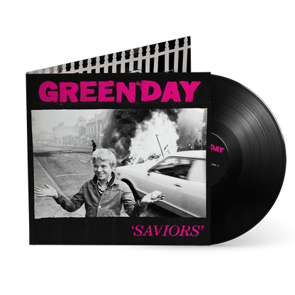 Green Day - Saviors Deluxe Gatefold Black Vinyl LP (with poster)