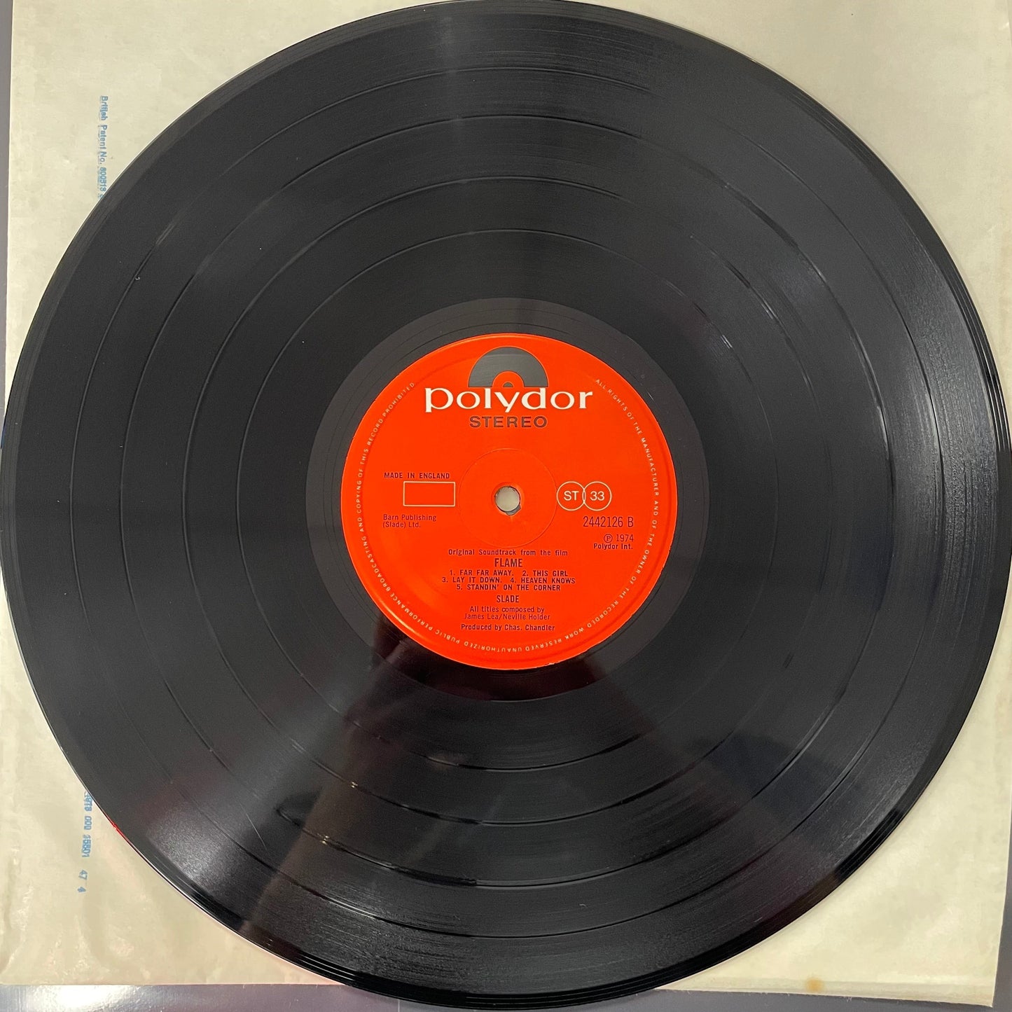 Slade - Slade In Flame - ORIGINAL ISSUE