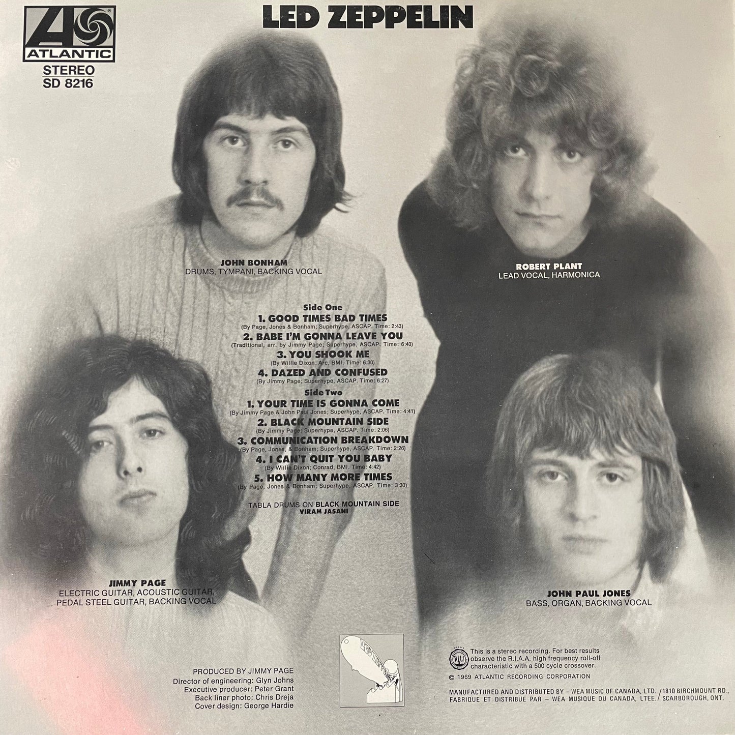 Led Zeppelin - Led Zeppelin (s/t) - VINYL LP
