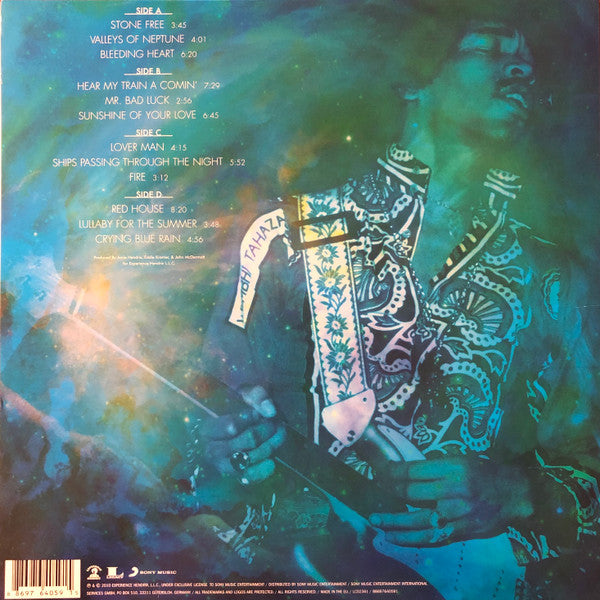 Jimi Hendrix - Valleys Of Neptune - 2 x 180 GRAM VINYL LP SET