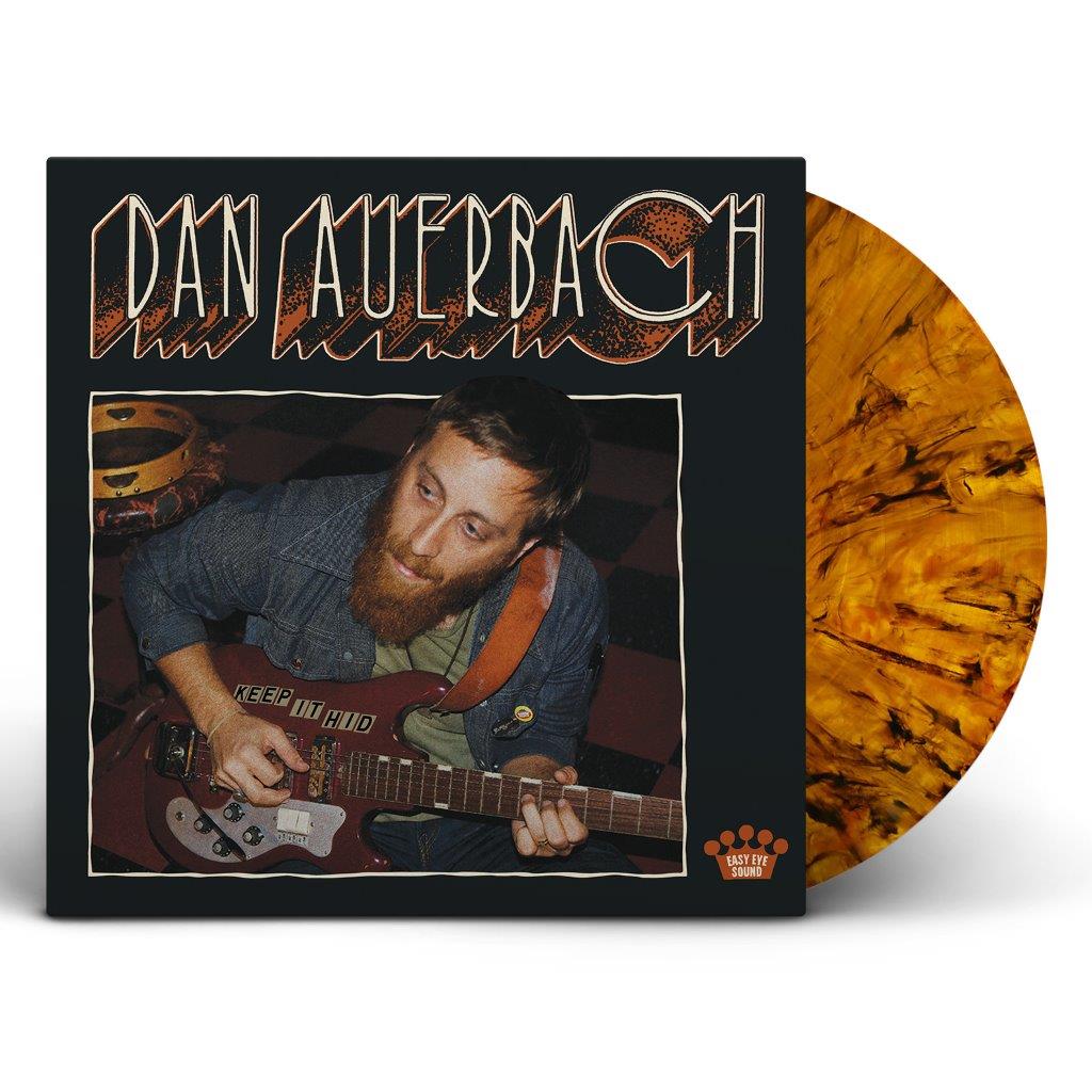 Dan Auerbach - Keep It Hid Ltd Black & Orange Marbled Vinyl LP