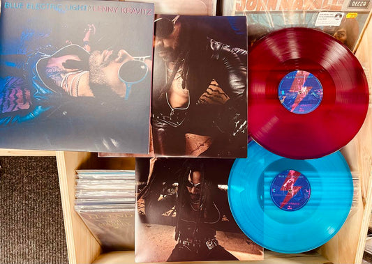 Lenny Kravitz – Blue Electric Light - 2 x BLUE & PINK COLOURED VINYL LP SET