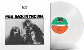 MC5 – Back In The USA - CLEAR COLOURED VINYL LP - NEW