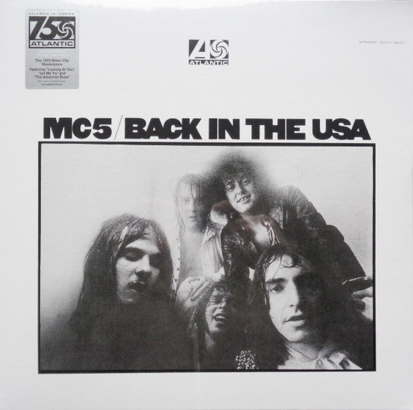 MC5 – Back In The USA - CLEAR COLOURED VINYL LP - NEW