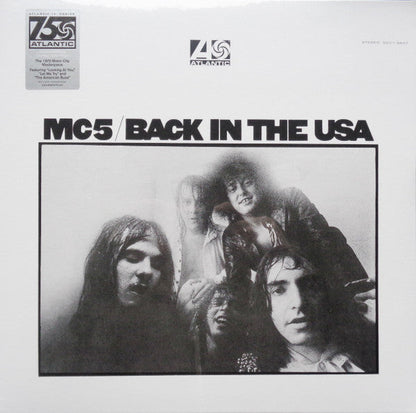 MC5 – Back In The USA - CLEAR COLOURED VINYL LP - NEW