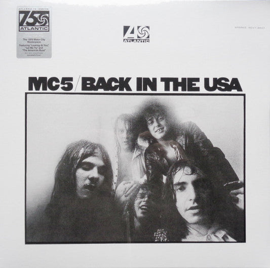MC5 – Back In The USA - CLEAR COLOURED VINYL LP - NEW