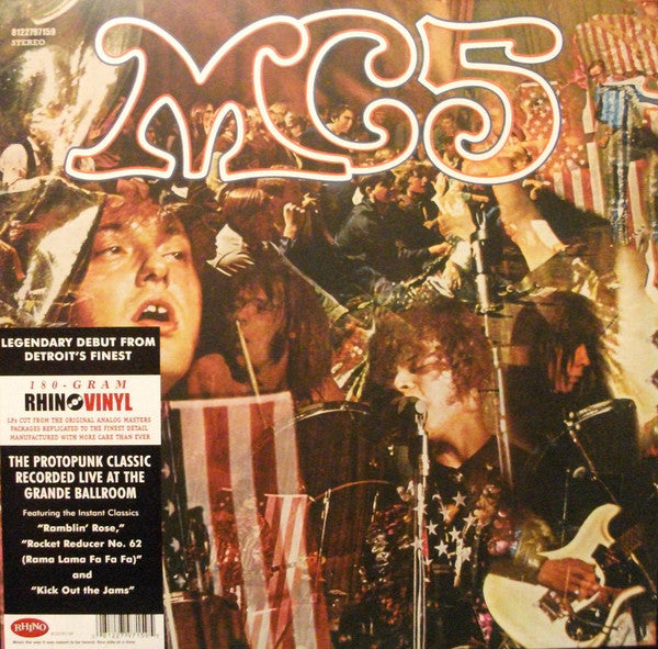 MC5 ‎– Kick Out The Jams - 180 GRAM VINYL LP