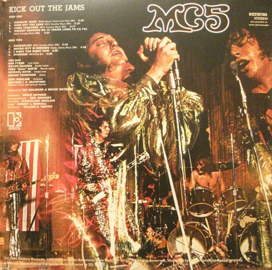 MC5 ‎– Kick Out The Jams - 180 GRAM VINYL LP