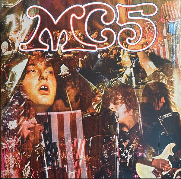 MC5 – Kick Out The Jams - RED SPLATTER COLOURED VINYL LP - NEW