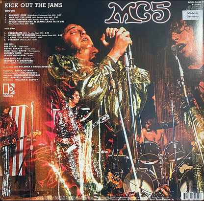 MC5 – Kick Out The Jams - RED SPLATTER COLOURED VINYL LP - NEW