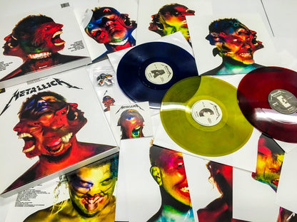 Metallica – Hardwired...To Self-Destruct - 3 x COLOURED VINYL LP BOX SET