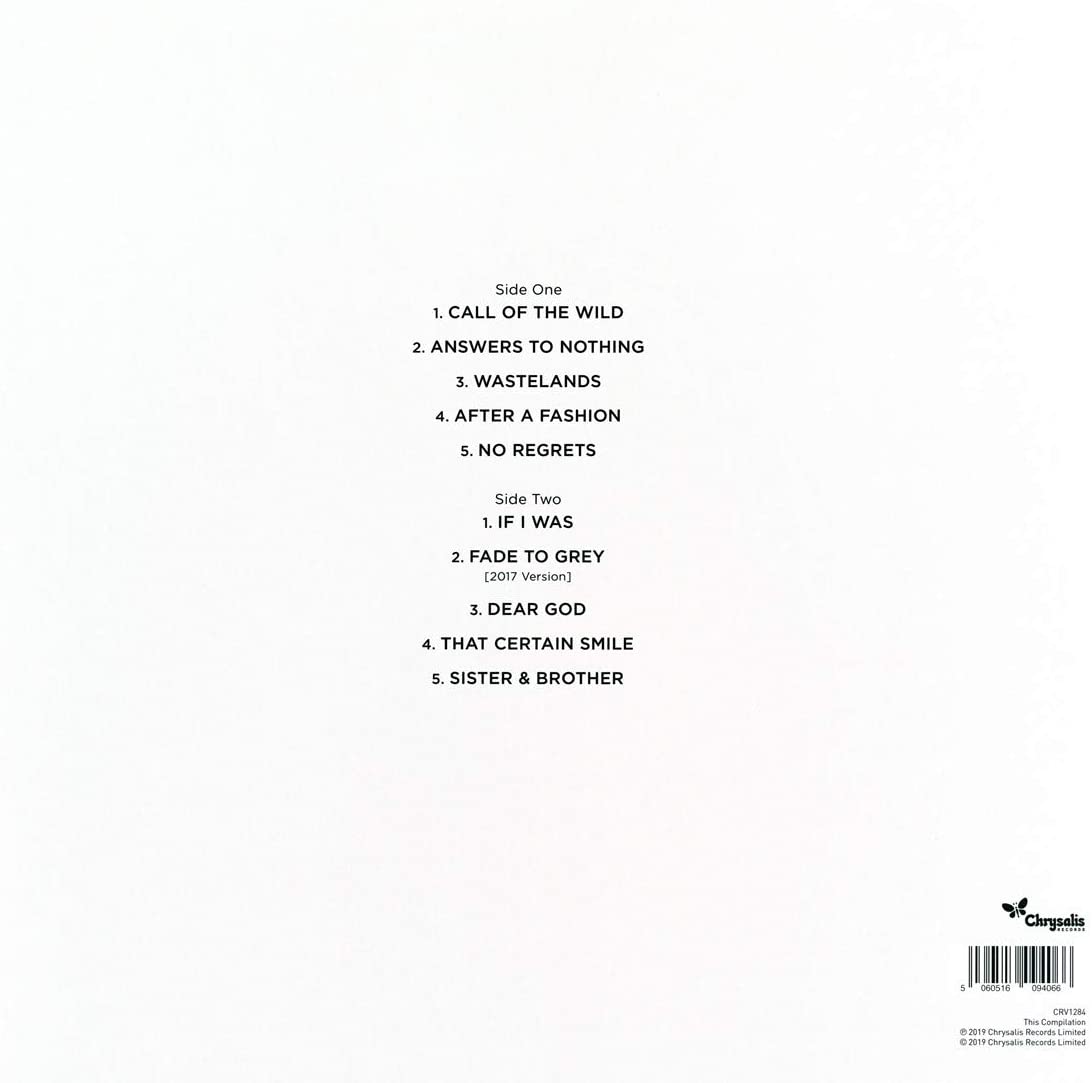 Midge Ure ‎– Soundtrack The Singles 1980-1988 - CLEAR COLOURED VINYL LP