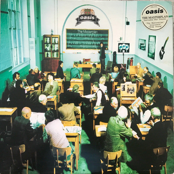 Oasis - Masterplan (Remastered) Silver Vinyl 2LP 25th Anniversary