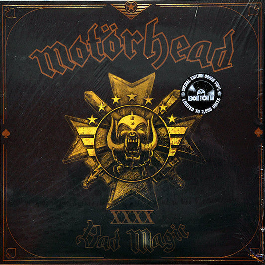 Motorhead – Bad Magic - YELLOW COLOURED VINYL LP