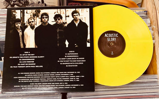 Oasis –  Acoustic Glory - YELLOW COLOURED VINYL LP